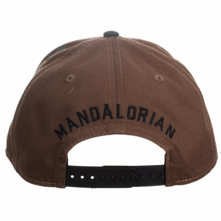 Star Wars The Mandalorian Pre-Curved Snapback Hat